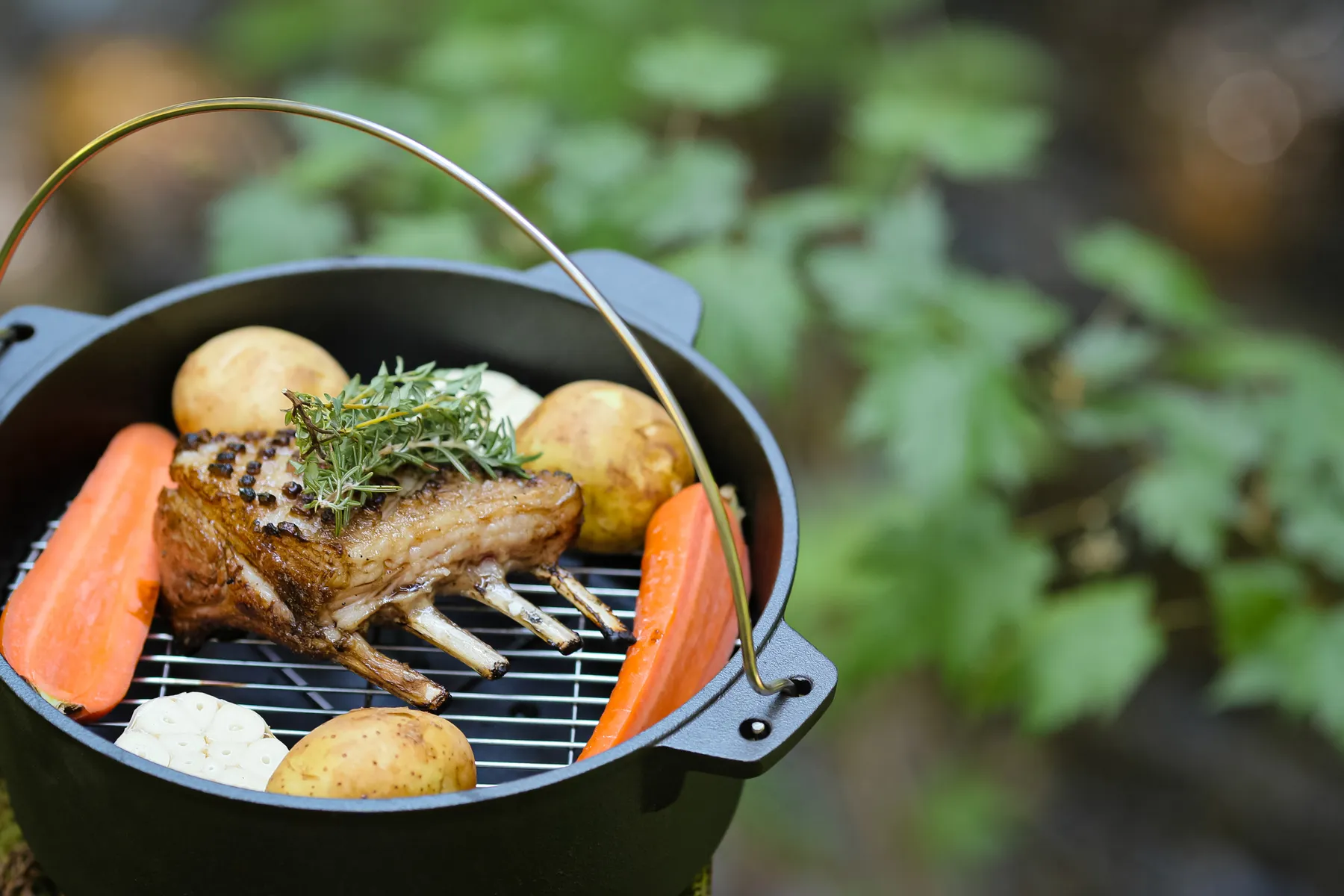 ラムローストの王道、<br>THE RACK OF LAMB。