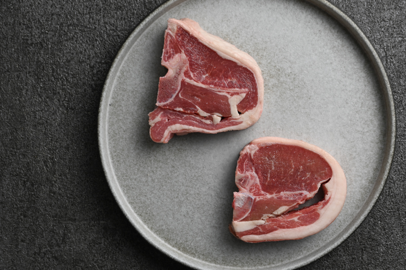 「ラムT-BONEステーキ/Tatiara/2枚入り124g-127g」